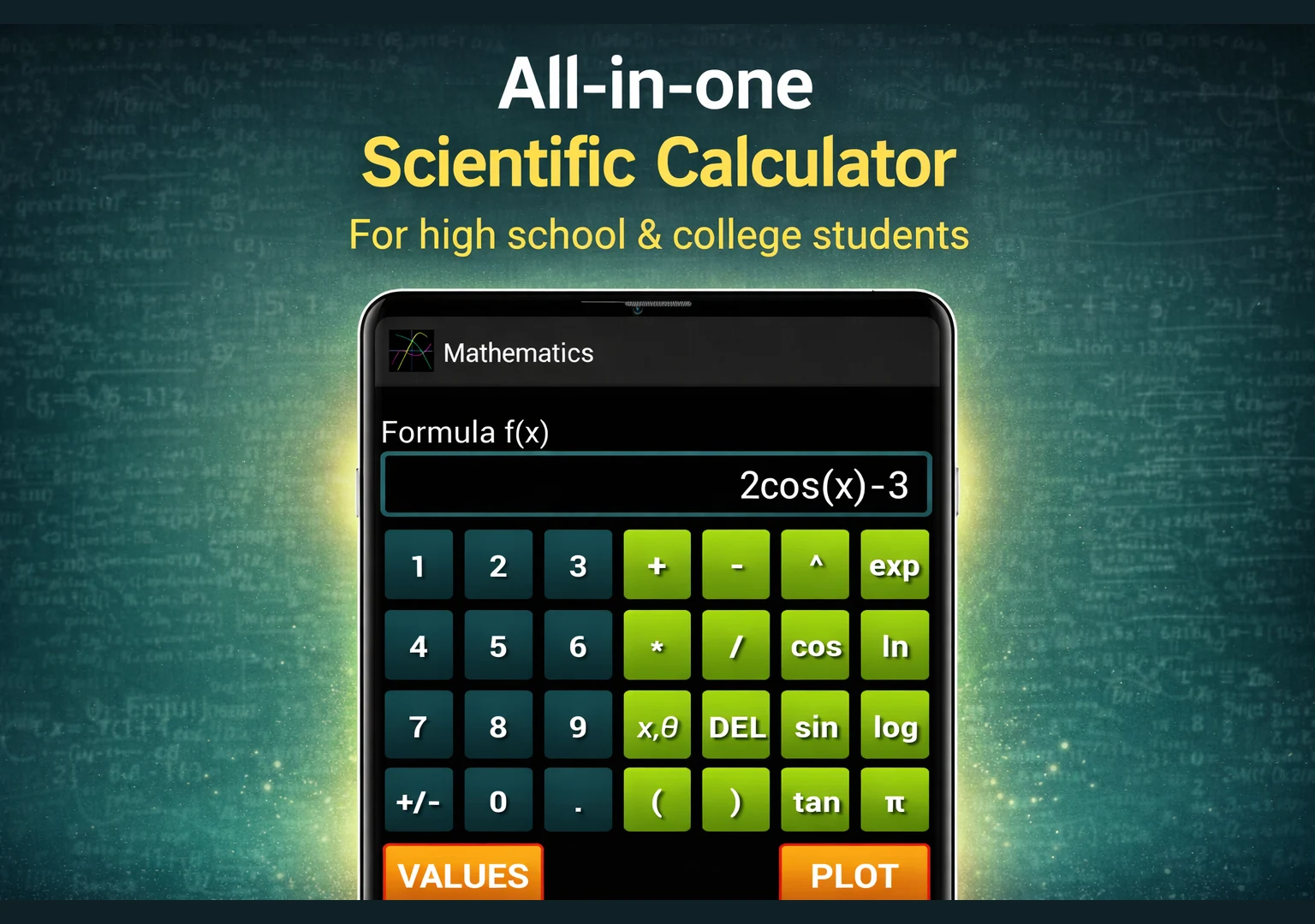 Mathematics Graph Calculator screenshot